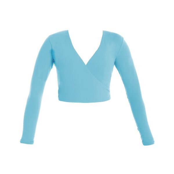 Turquoise Wrap Cardigan